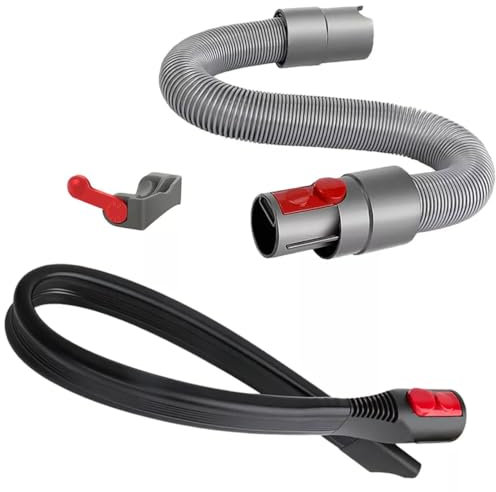 FiTspi Tuyau de nettoyage et rallonge flexible de rechange pour aspirateurs Dyson V15 V11 V10 V8 V7, accessoire de rechange extensible et flexible