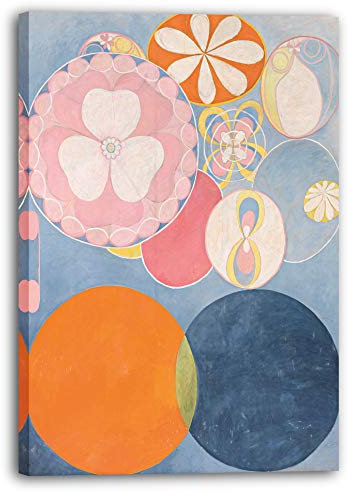 Printed Paintings Leinwand (40x60cm): Hilma af Klint - The Ten Largest, No 2