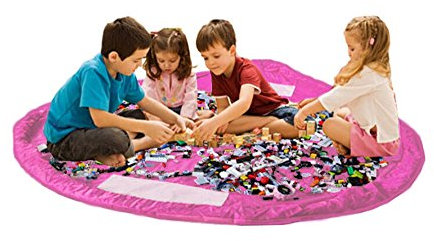Kinder Spielteppich - Spielmatte Kinder - Matte - Aufbewahrungstasche XXL - Kinder Tasche - Spielmatte Faltbar - Spielzeugaufbewahrung Für Kinder - Spielzeug Organizer - Kinder Matte - Storage Bag