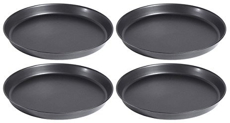 TAMLED Pizzablech Ø 26 cm gebördelter Rand Set