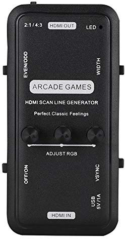 Diyeeni Scan Line Generator, HDMI-Videobild Scan Line Generator Videospiel Scan Line Module, Audio- und Videosynchronausgabe