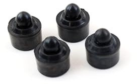 Gummi Puffer für Sitzbank, 4er Set Gummipilz für Doppelsitz Simson S53, S83, KR50, KR51 Schwalbe, SR50 SR80 Roller