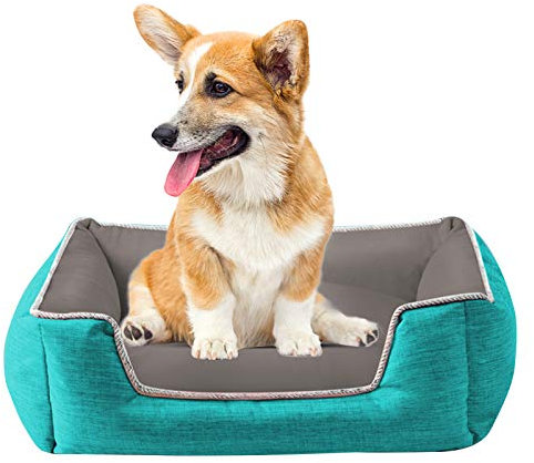 PETCUTE Hundebett Katzenbett Waschbar Orthopädisches Hundebetten Hundekissen Flauschig Katzenkorb für Grosse Mittlere Kleiner Hunde Katzen