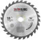 Saxton Flat Top TCT Circular Saw Blade 250mm x 28T x 30mm Bore + rings fits Bosch Makita etc