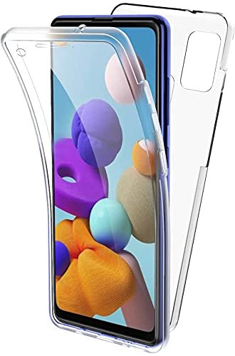 Max Power Digital Hülle für iPhone 11 360 Grad Transparent Silikon Schutzhülle Durchsichtig Beide Seiten Doppelseitig Full Body Vorne und Hinten Stoßfest Case