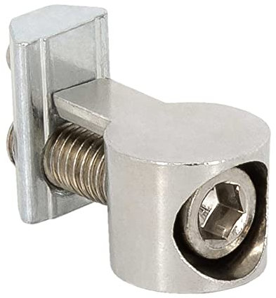 SCHMIDT systemprofile 10x Verbinder Nut 8 rund Universalverbinder-Satz Bohrverbinder Bolzenverbinder Aluprofil-Zubehör