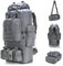 King'sGuard Herren 100L Camping Wandern Rucksack, grau, L