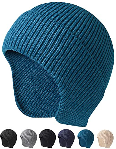Arcweg Wintermütze Herren Weich Warm Strickmütze Beanie Mütze Atmungsaktiv Mütze für Damen und Herren Unisex Outdoor