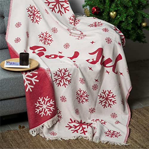 Mixibaby Tagesdecke Wohndecke Wendedecke Kuscheldeck Sofadecke Couchdecke God Jul 130x170