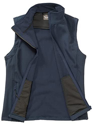 Result Mens Printable Softshell Body Warmer (L) (Navy)