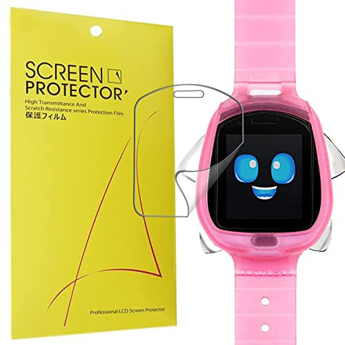 Blueshaweu Schutzfolie Kompatibel für Little Tikes Tobi Robot Smartwatch, HD klar Flexible TPU Displayschutzfolie [6 Stück ] für Little Tikes Tobi Robot Smartwatch (transparent)