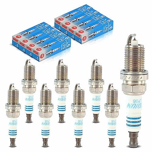8x Original NGK 1565 Zündkerze Kompatibel mit A8 4D2 4D8 2001-2002 E32 1987-1994 E31 1990-1996 Golf IV 1J1 1997-2005 P.a.s.s.a.t 3B3 2000-2005 Polo 6KV2 1995-2012 Golf IV 1J5 1999-2006