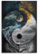 NOHF Zen Poster Tai Chi Eight Trigramme Yin Yang Poster Wandkunstdruck Retro Ästhetische Raumdekoration Bürodekorationen 30 x 45 cm ungerahmt