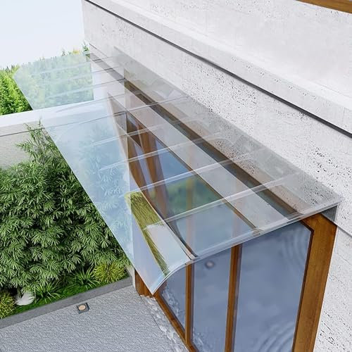 Tenda da finestra Tettoia for porta Protezione UV dalla pioggia e dalla neve Porta d'ingresso Tettoia for veranda esterna Tettoia for patio Copertura for pergola Tenda for ingresso Tettoia for sole ad