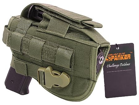 ANSNOW Airsoft-Pistolenholster, Taktische, Verstellbaree Für Holster M1911 G17 G18 G19 G26 G34 Xd-45Acp Cz P-10C/Ranger Grün