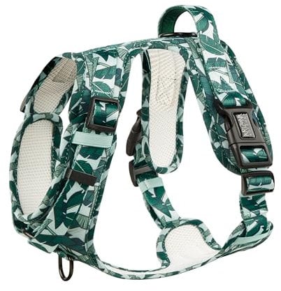 Hunde-Griffgeschirr Neopren | Arizona Hotdogs Comfy Griffgeschirr Amazonia | Grün (L)