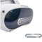 Película Protectora de Lente VR para Pico 4 Ultra, Auriculares VR Aleación+Cristal Templado Protector de Pantalla, Protector de Lente de Alta Transparencia para Pico 4 Ultra (Plata)