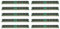 Lioggyet 10X Memoria RAM DDR2 da 2 GB 1,8 V 800 MHz PC2 6400 Memoria RAM PC per Memoria Desktop DIMM 240 Pin