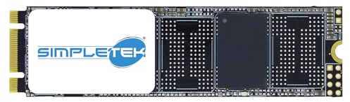 SIMPLETEK - SSD interno 2TB M.2 SATA III 6Gb/s - Factor de forma 2280 NGFF - Disco de estado sólido de alta capacidad para PC de sobremesa, portátil y All-in-One
