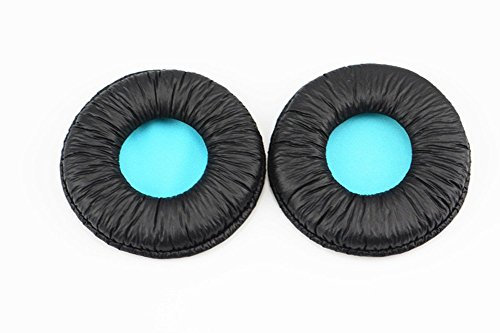 YunYiYi Froschhaut Ersatz-Ohrpolster aus Schaumstoff für Sony MDR-V55 V55 Kopfhörer (blau)