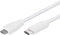 PremiumCord USB-C - Câble de Connexion Micro USB, Câble de Charge Jusqu'à 2,5 W, Câble de Données Jusqu'à 480 Mbit/s, USB Type C Mâle vers Micro USB Mâle, Triple Blindage, Couleur Blanc, Longueur 1 m