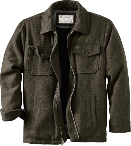 Legendary Whitetails Veste Outdoorsman Manteau en Laine mélangée, Foggy Ridge, XXL Homme