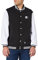 Starter Black Label Giacca Starter College in Pile, Nero/Bianco, L Uomo