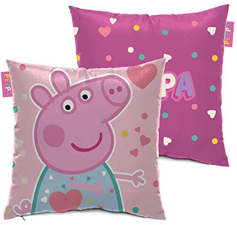 ARDITEX PP13861 EONE-Peppa Pig Kissen, 40 x 40 cm, AD-PP13861, Body