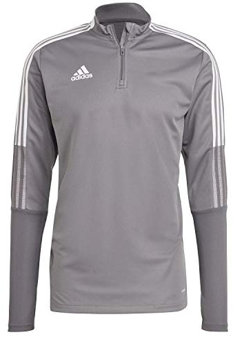 Adidas GH7301 TIRO21 TR TOP Sweatshirt Mens Team Grey Four L
