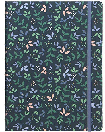 Filofax Garden A5 Refillable Notebook Dusk, 115114