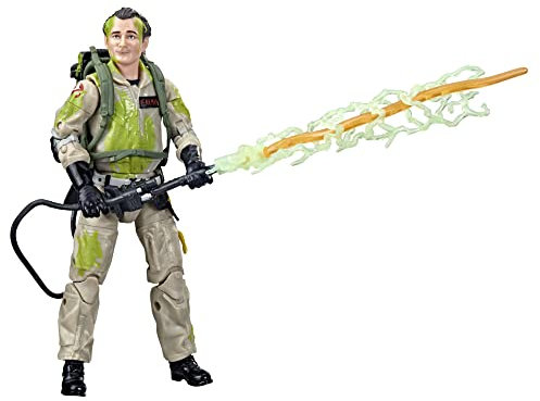 HASBRO Ghostbusters Plasma Series Glow-in-the-Dark Peter Venkman Toy 6-Inch Scale Collectible Classic 1984 Ghostbusters Figura, bambini dai 4 anni in su