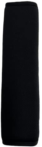 HECKBO 1x Auto Gurtschoner schwarz für Erwachsene Gurtschutz Sicherheitsgurt Schulterpolster Schulterkissen Autositze Gurtpolster