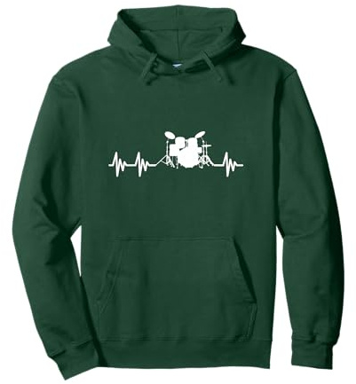 Schlagzeug Zubehör für Erwachsene und Kinder Pullover Hoodie
