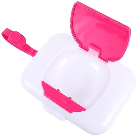 Toyvian 1 Stück Karton Box Für Feuchte Tücher Reisetasche Für Feuchttücher Beutel Für Feuchttücher Tücheretui Nachfüllbar Behälter Für Windeltücher Papiertücher Baby Füllung Pp-Kunststoff