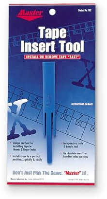 EMAX | Master Industries – Tape Insert Tool | Bowling Werkzeug zum Einkleben und Entfernen von Tape in Daumen- und Fingerloch