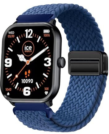 AireWiki 22mm Stoff Armband Kompatibel mit ICE-WATCH (1,85) Armband Nylon Für Herren Damen Sport Ersatzband mit Uhrenarmband Magnetschnalle Für ICE-WATCH (1,85) (30)