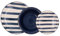 Quid Singular Vajilla Cerámica azul navy 18 Piezas 6 personas