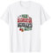 Badminton Weihnachten Spieler Herren Badmintonspieler T-Shirt