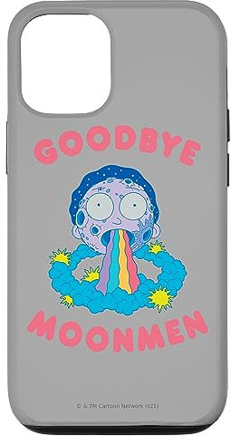 iPhone 14 Rick and Morty Goodbye Moonmen Case