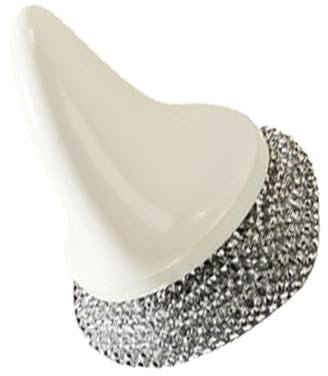 Brosse à récurer en acier inoxydable – Coupe polyvalente en fonte de cuisine | Épurateur de laine métallique, brosse à vaisselle, casseroles pour poêles, barbecues, fours et autres tâches de nettoyage