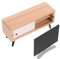 Abaodam Puppenhaus Miniaturfernseher 1:12 LCD Display Kleiner Tv mit Ständer Puppenhaus Möbel Realistische Dekoration für Wohnzimmer und Schlafzimmer
