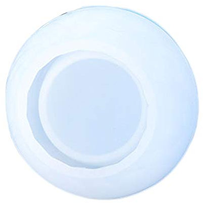 YUOIUX Molde de cuenco de diamante hecho a mano con rombos pequeños de cristal de resina epoxi, molde de plato de silicona, molde de decoración para manualidades