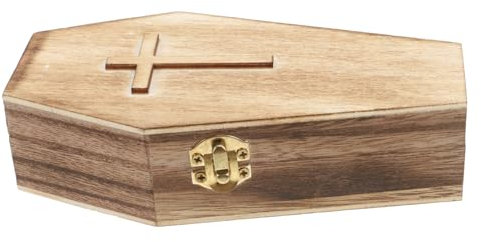 BESPORTBLE Kleine Sargform Schmuckbox Tragbare Aufbewahrungsbox Für Halloween Dekorative Schmuckschatulle Mit Deckel Für Ringe Und Ohrringe Für Parties Und Geschenke