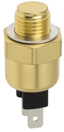 Be In Your Mind Sensor de Temperatura del Interruptor Térmico del Ventilador del Radiador de 2 Pines M14 X 1,5 82 °C 75 °C Compatible con BMW Serie 6
