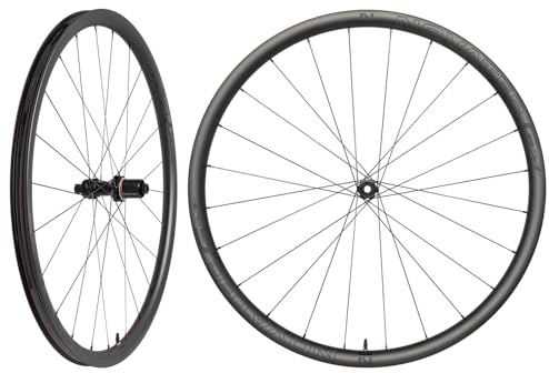 Novatec Carbon Laufradsatz, Gravel Set, 28 mm & 1.400 g, Tubeless, G24 Disc Pro, Shimano HG