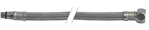 Flexschlauch M10x1 IG 3/8' Länge 420mm CNS-Umflechtung AG M10x1