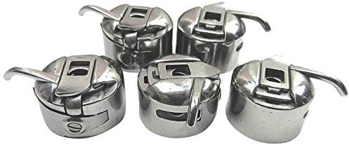 ZickZackNaehmaschine 5 Stück CB Spulenkapsel für Carina/Toyota/Juki/Lidl/Aldi/FIF/TCM/Kenmore/Quelle/Privileg/Veritas/Quasatron/Amysa/W6 und u.v.m.