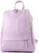 modamoda de - T138 Zainetto da donna in pelle, Viola (lilla.), Medium