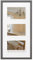 walther design Bilderrahmen grau 3X 10x15 cm Galerierahmen Peppers Holzrahmen BP315D