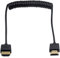 Duttek Cavo a spirale HDMI a HDMI, HDMI maschio a maschio, estensore, cavo a spirale per TV stick 3D e 4K Ultra HD HD HDMI 2.0 (prolunga HDMI) (1,2 m)